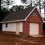 Garage Construction by Johnston Contracting, LLC, Middle Georgia Construction. 
